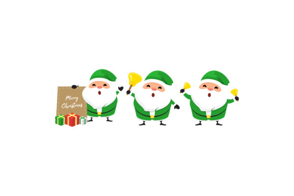 A Designer's Review: Santa Set Graphics for Holiday Projects