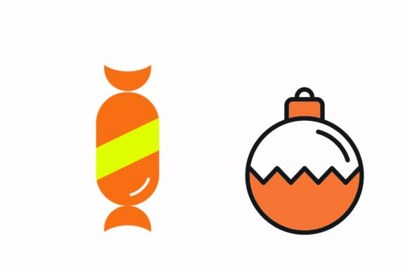 Christmas Candy Ball Decoration Vectors: A Graphics Review