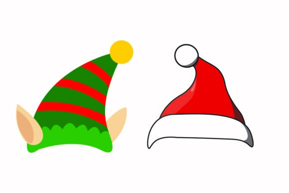 Christmas Cap Season Illustration Vector for Handmade Graphics