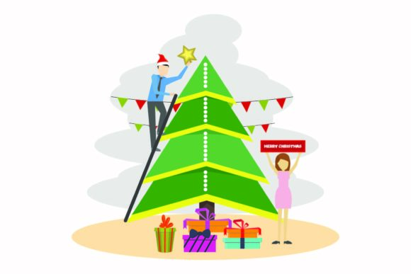 Christmas Celebration Decoration Vector: A Versatile Graphic Asset
