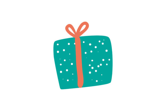 Christmas Cute Gift Vectors: A Charming Graphics Set