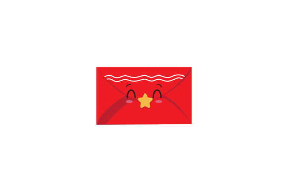 Christmas Cute Red Envelope Vector: A Versatile Graphic for Branding