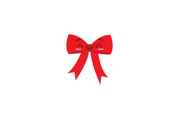 Christmas Illustration Ribbon Cute: A Versatile Graphics Asset