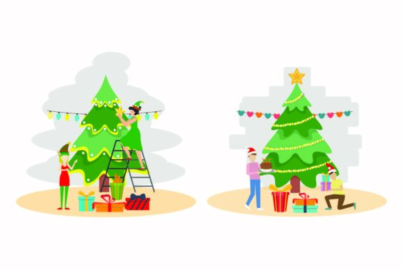 Christmas Year Decoration Vector Set: A Graphics and Illustrations Must-Have