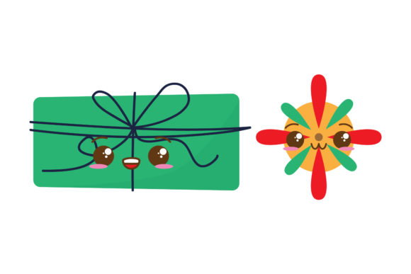 Gift and Ornament Christmas Asset Set: Festive Graphics for Local Brands