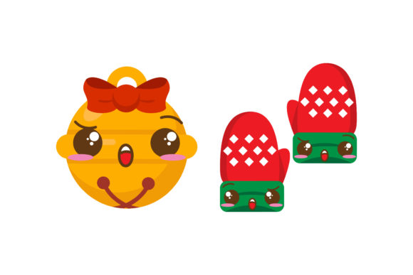 Set Gloves and Bell Asset Christmas: A Graphics Review